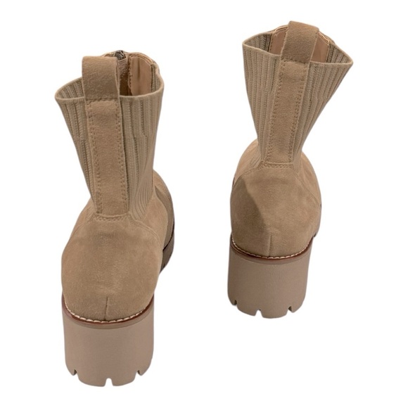 BLONDO Demaria Waterproof Sand Suede Size 8.5 NEW - Picture 2 of 7